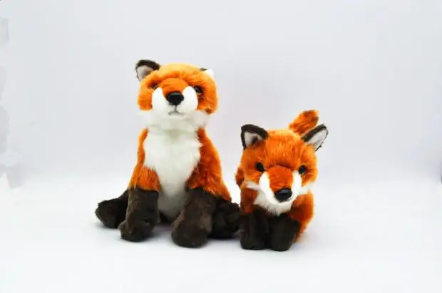 

toy gift doll model toy red fox