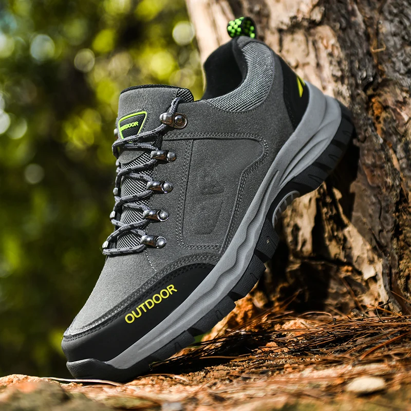 

New Spring Hiking Upstream Shoes Boots For Men Outdoor Trekking Tourism Boots Camping Shoes Mountain Climbing Sports Sneakers