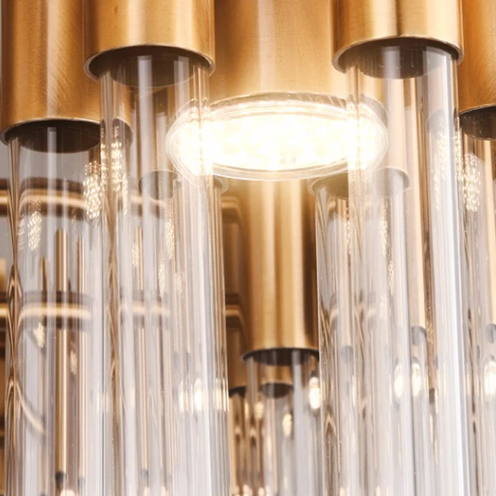 

ZISIZ Modern LED Stainless Steel Glass Hanging Lamps Gold Pendant Lights.Pendant Lamp.Pendant light For Dinning Room Foyer