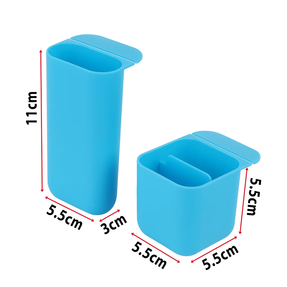 1 шт. полипропилен креативный держатель для карандашей и ручек чехол клей