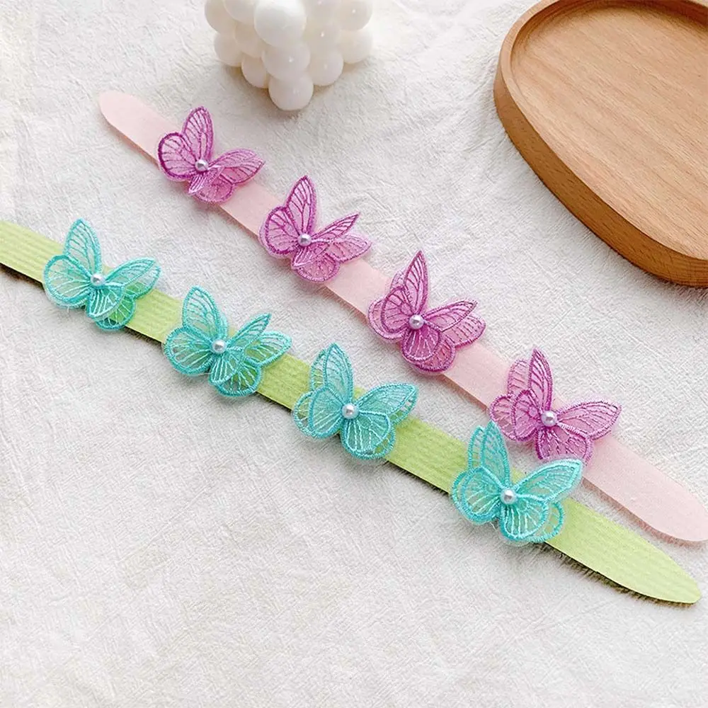 Bandas para el pelo de mariposa para ni&ntilde;as, accesorios para el cabello, 1 unidad-1