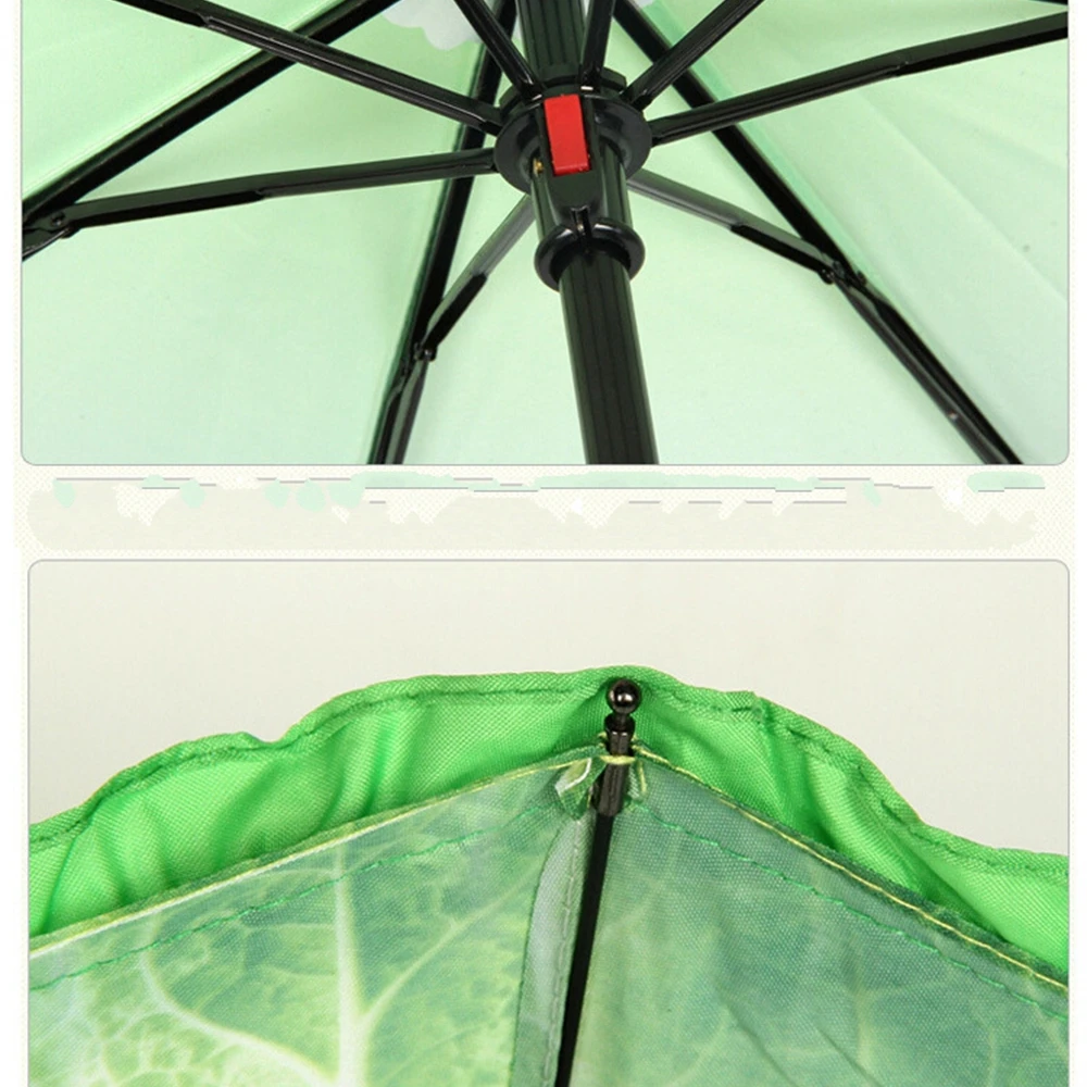 Новая мода китайская капуста овощи Женская Серия Три складные компактные