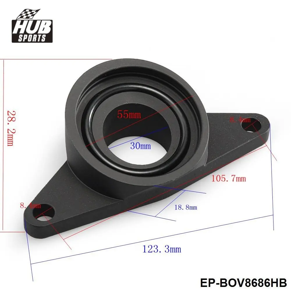 Jdm BOV фланец адаптер выдувной клапан SSQV SQV для Subaru Impreza Wrx Sti 02 07 HU BOV8686HB|blow off|bov