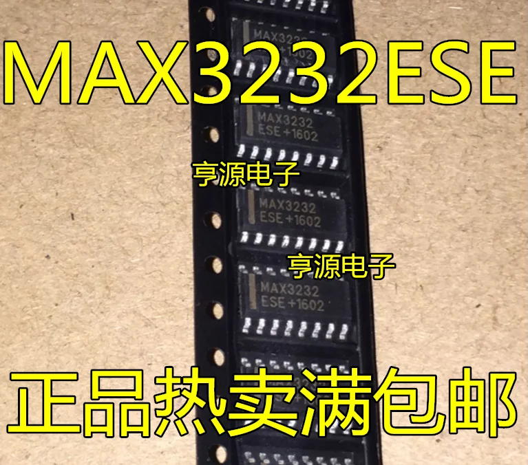 

10 шт. MAX3232 MAX3232ESE MAX3232CSE MAX3232EESE SOP16