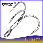 Тройной Крючок FTK, рыболовный крючок для ловли окуня, держатель для приманки, набор крючков для вязания нахлыстом, 10 шт.лот, рыболовный крючок 709