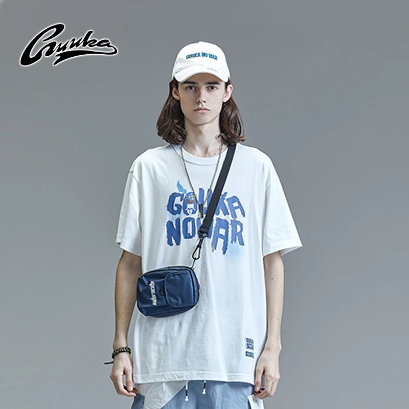 

2021 Fashion Printed Unisex Cotton Print T Shirts Men Hip Hop T Shirt Streetwear Harajuku T-Shirt Summer Short Sleeve Tops Tees