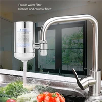 kitchen tap water purifier household faucet filter activated carbon water filter filtro rust bacteria removal water cartridge
