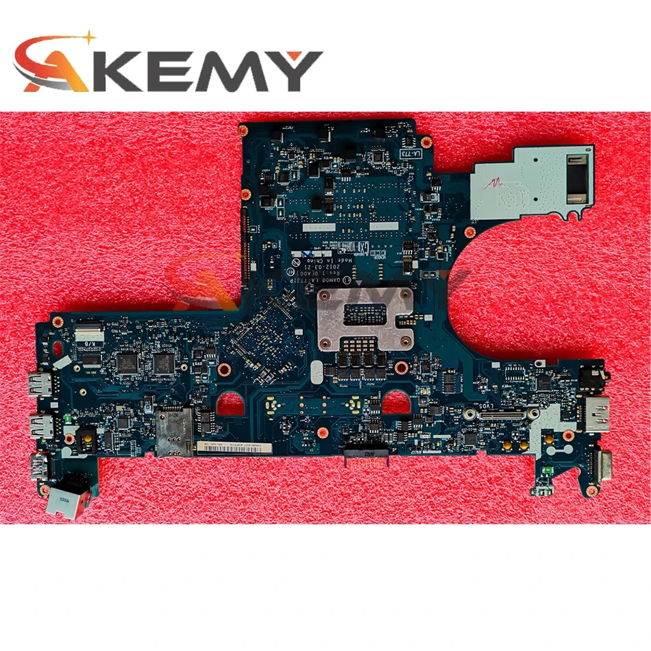 Оригинальная материнская плата для ноутбука DELL Latitude E6230 Core I3-2350M CN-0H62PP 0H62PP QAM00 LA-7731P