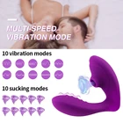 Вибратор с имитацией орального секса для женщин, 10 скоростей вибрации, стимуляция клитора и вагины, эротические игрушки, для женского сексуального удовольствия