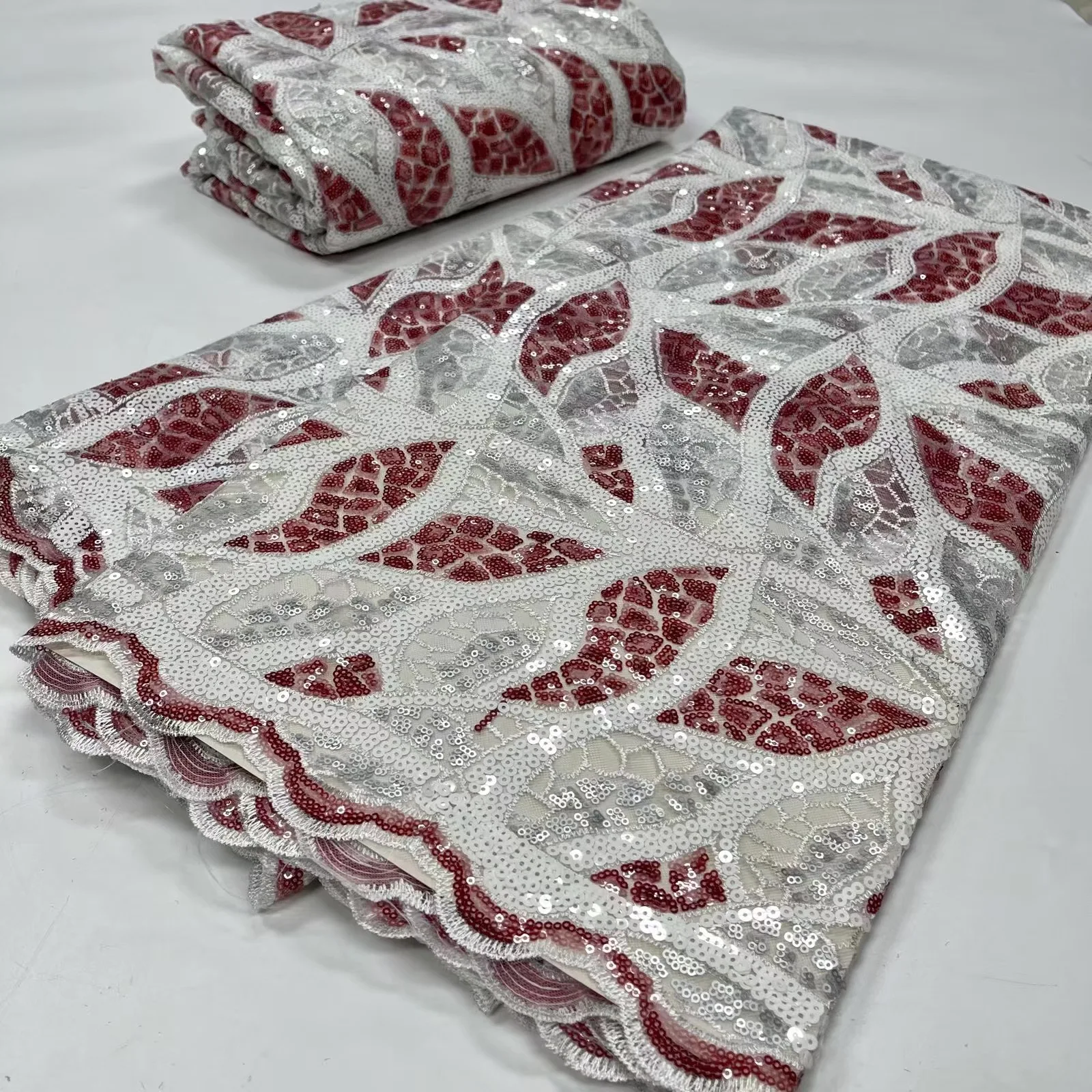 Блестящая многоцветная ткань с маленькими блестками 2022 Высококачественная