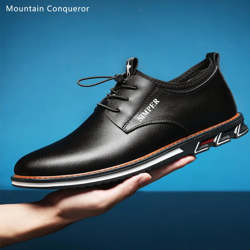 Горные завоеватели мужская повседневная обувь из спилка коллекция 2019 года