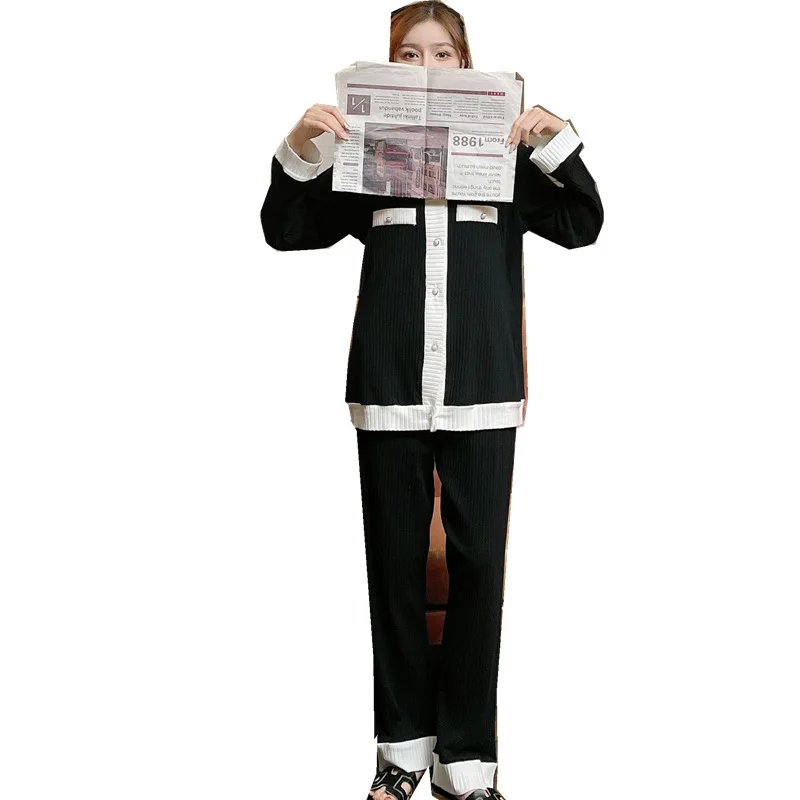 Ночная рубашка для кормящих мам пижамы беременных одежда сна корейское