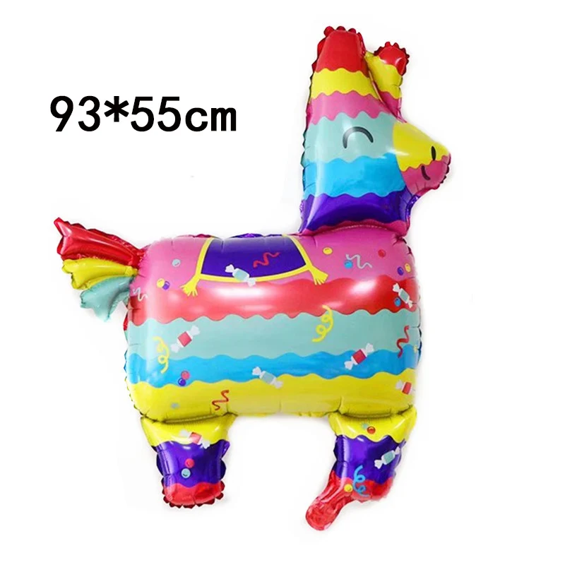 Животные Альпака С Днем Рождения Фольга Воздушный шар трава грязевая лошадь
