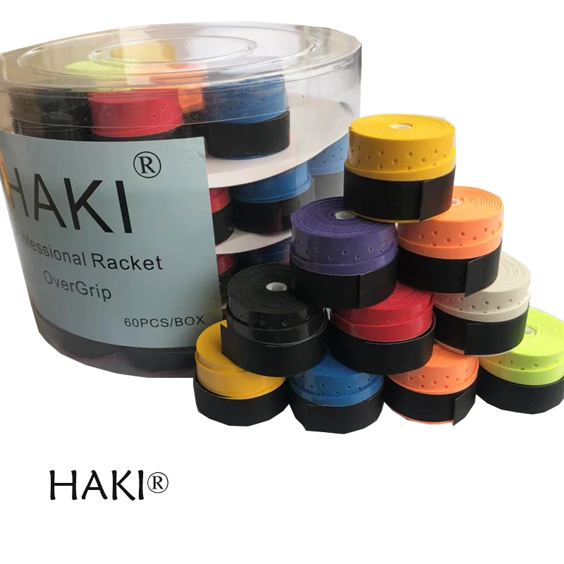 60 шт. теннисные ракетки HAKI Overgrip теннисная повязка ракетка оберточная лента