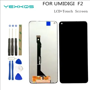 6 53 for umidigi f2 lcd display touch screen sensor assembly 100 tested for umidigi f2 fhd full screen replacement tools free global shipping