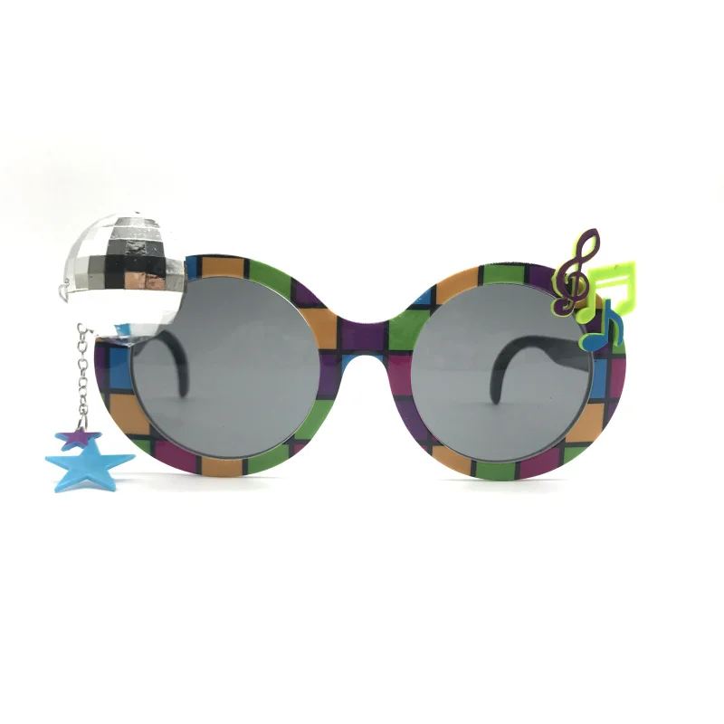 Забавные очки для вечеринки в стиле хип хоп с подвеской рок музыки сувениры