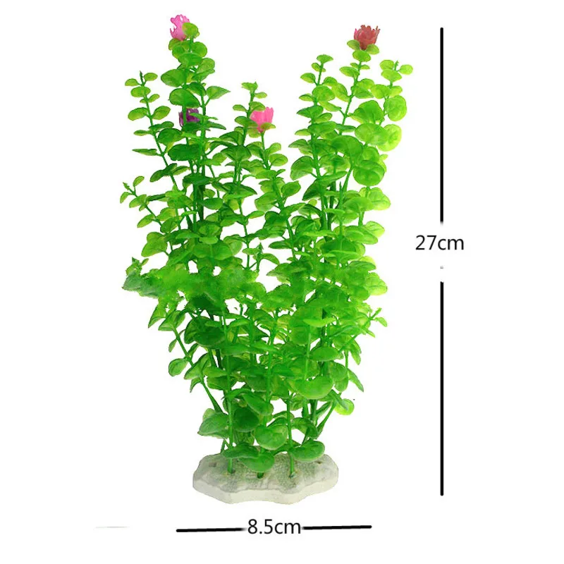 Colourful Artificial Plastic Simulation Water Plant Grass Aquarium Decorations Plants Fish Tank Ornament Decor Accessories | Дом и сад