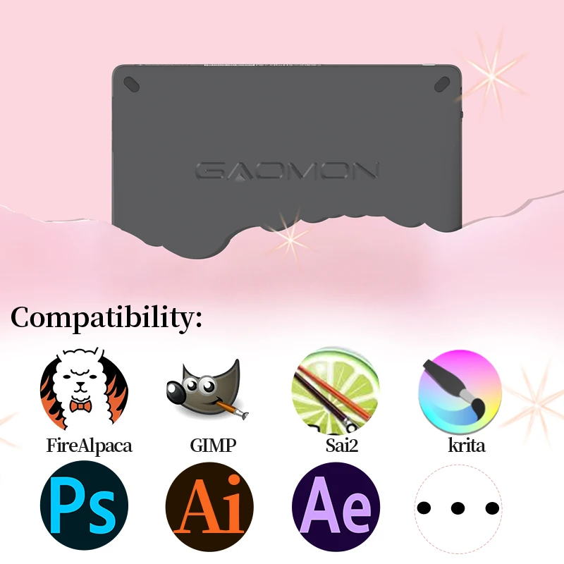 Портативный планшет для рисования GAOMON PD1220 11 6 дюйма 8192 уровней цифровой монитор Mac