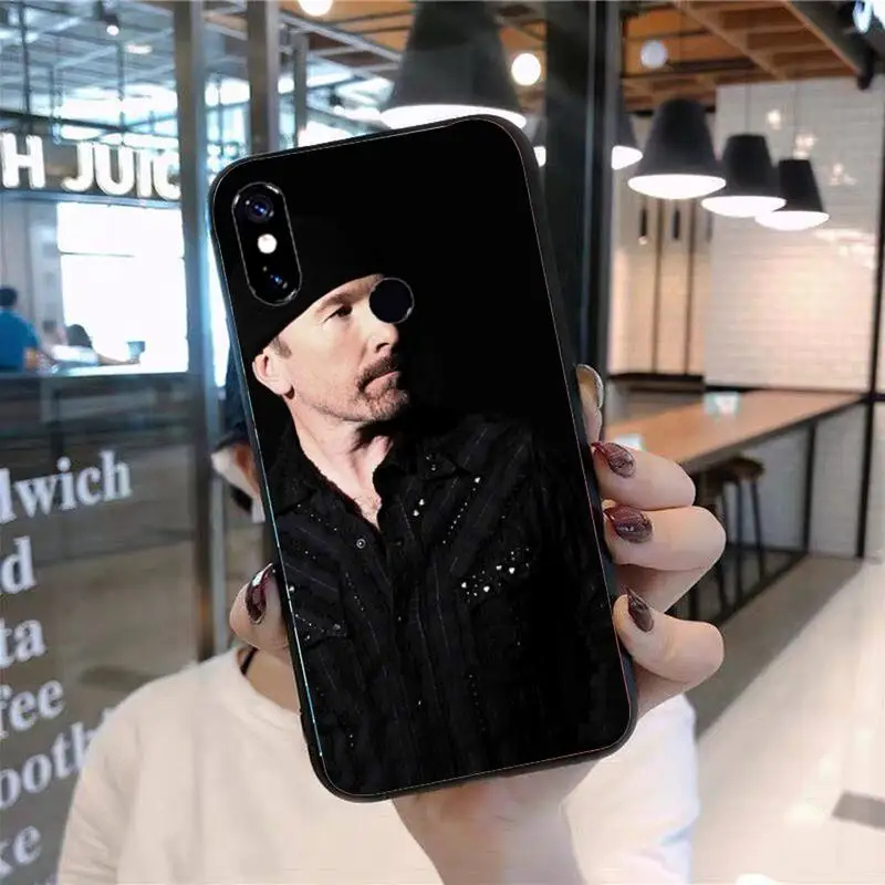 

U2 Bono The Edge Phone Case For Xiaomi Redmi 7 8 9t 9se k20 mi8 max3 lite 9 note 9s 10 pro