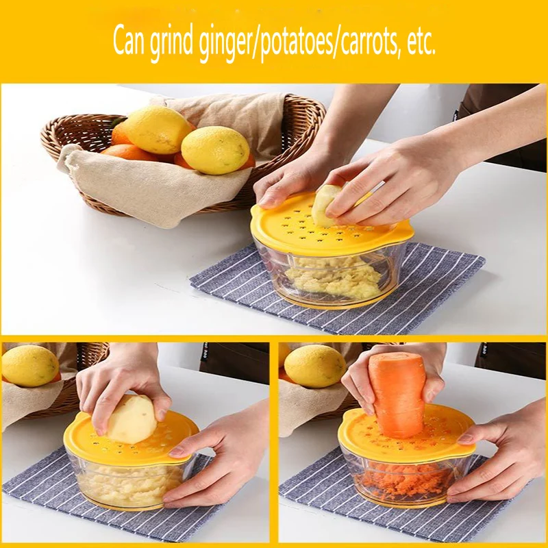 Многофункциональная соковыжималка портативная для цитрусовых апельсиновый