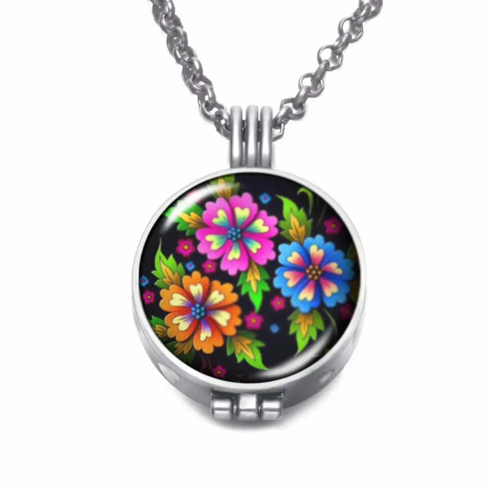 

Женский кулон ROYALBEIER, 5 шт./лот, ароматизатор с эфирными маслами, подвесное ожерелье 80 см, подвески DZ1751