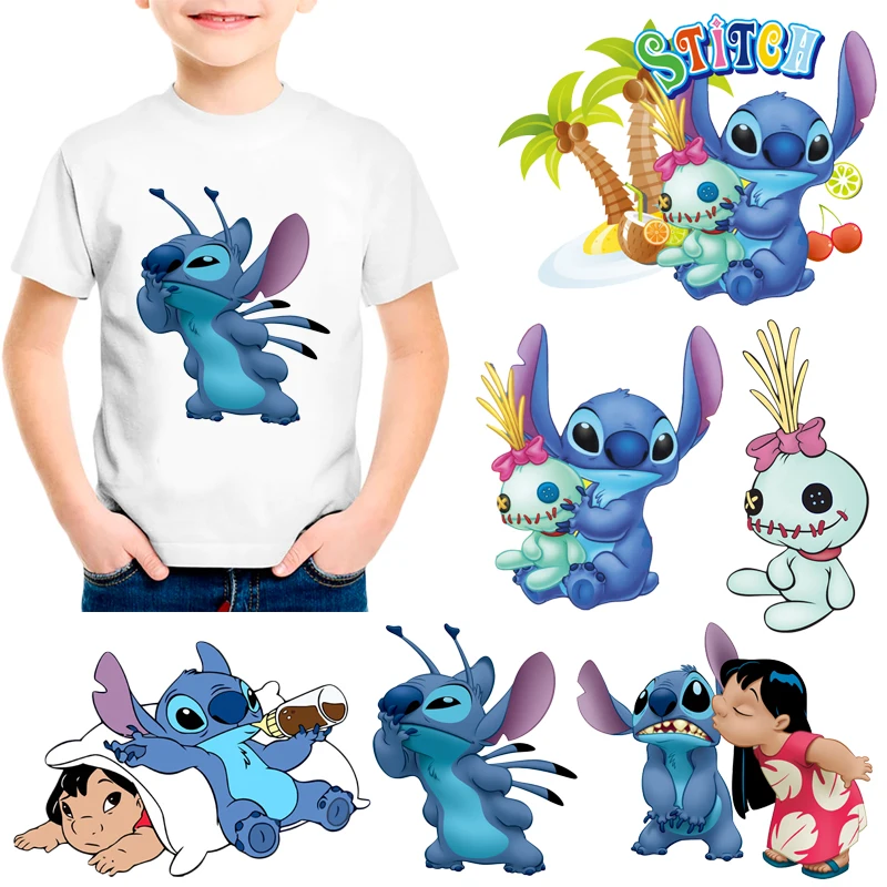 Мультяшные Стикеры для теплопередачи наклейки на одежду сделай сам стирающиеся