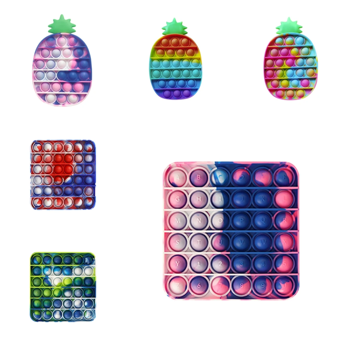 

Pop It Fidget Toys Reliever And Increase Focus Soft Anti-stress Toy Fidget Simple Dimple Toy Sensory Educational Toy Антистресс#