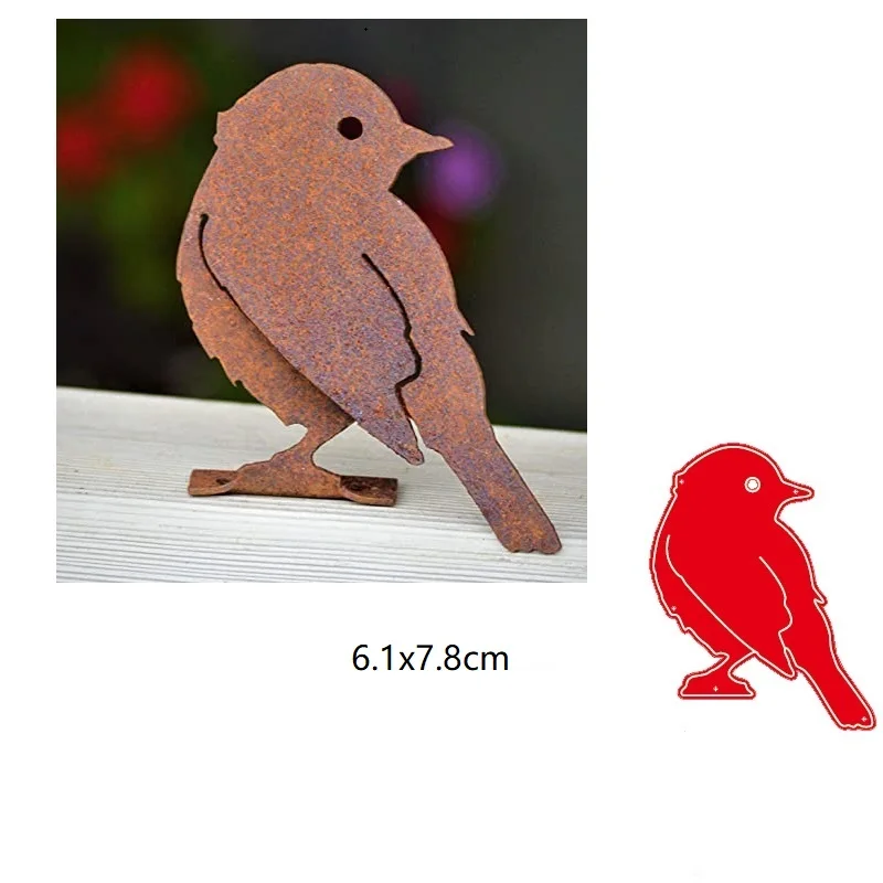 

Christmas Birds Animal Friends 2021 Metal Cutting Dies for DIY Scrapbooking Decor and Card Making Embossing Craft No Stamps