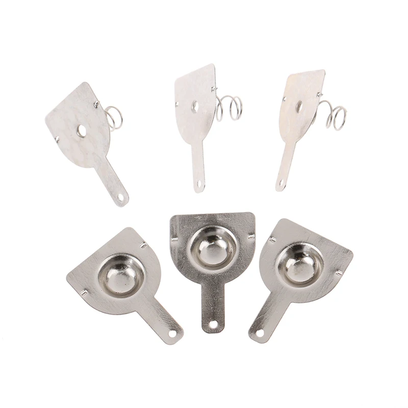 100 шт. 18650 положительные и отрицательные одиночные контактные Пружинные пластины