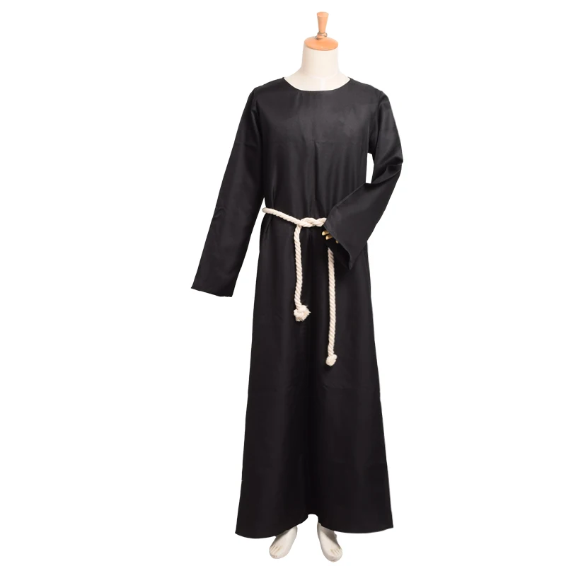 

Wizard Costume Halloween Cosplay Medieval Monk Friar Robe Priest Costume Ancient Clothing Christian Suit