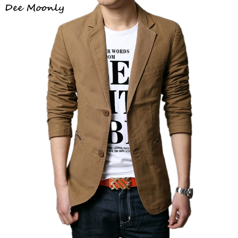 

2021 Spring Autumn New Men Blazer Fashion Slim casual blazer for Men Brand Mens suit Designer jacket outerwear men 3 colors