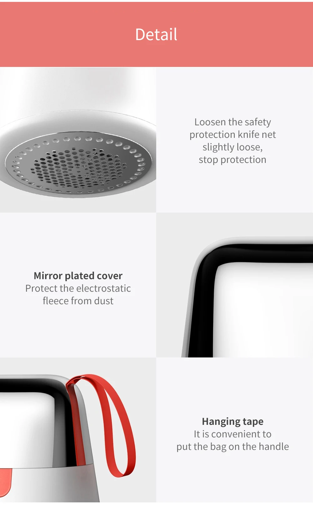 XIAOMI Deerma Dual-use Fuzz Trimmer быстрое удаление шариковых катышков для одежды, машина для удаления таблеток, DEM-MQ600