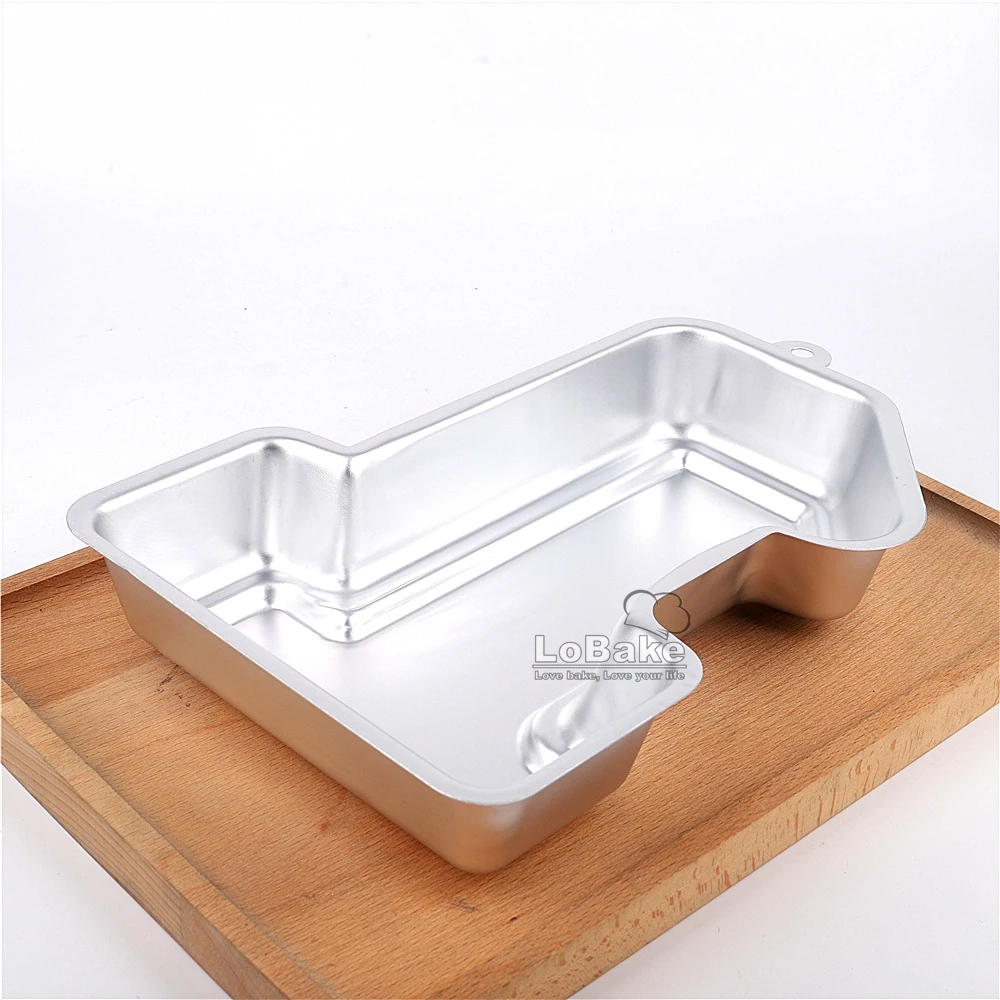 11 inches figure number 1 one shape aluminum metal cake tin pan for DIY kitchen Cake Baking Tools | Дом и сад