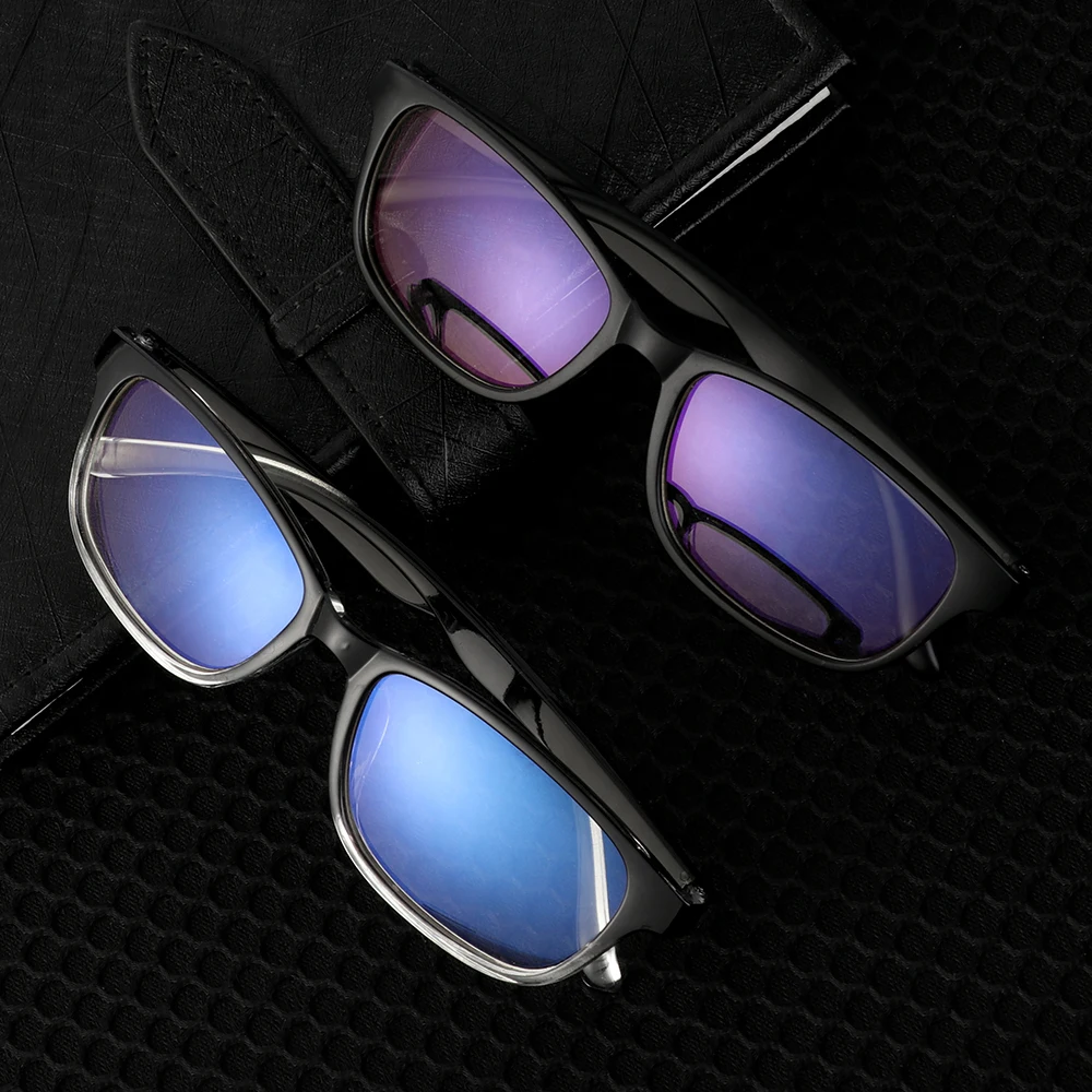 Модная женская оправа для очков Мужская черная винтажные Квадратные прозрачные