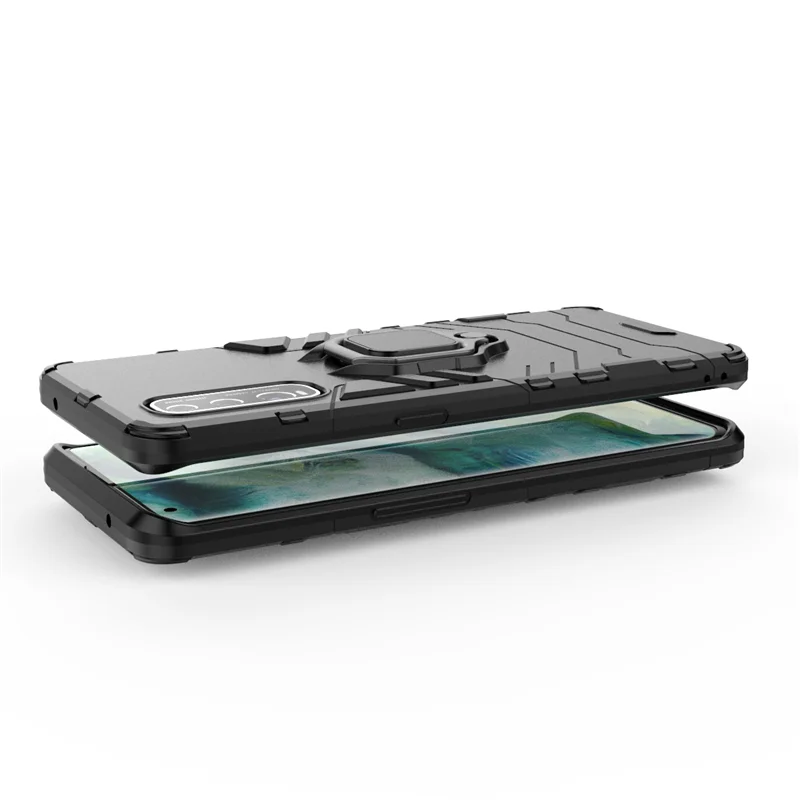 For OPPO find x2 case PC hard shockproof cover soft TPU silicone frame for ring magnetic car holder funda coque | Мобильные телефоны