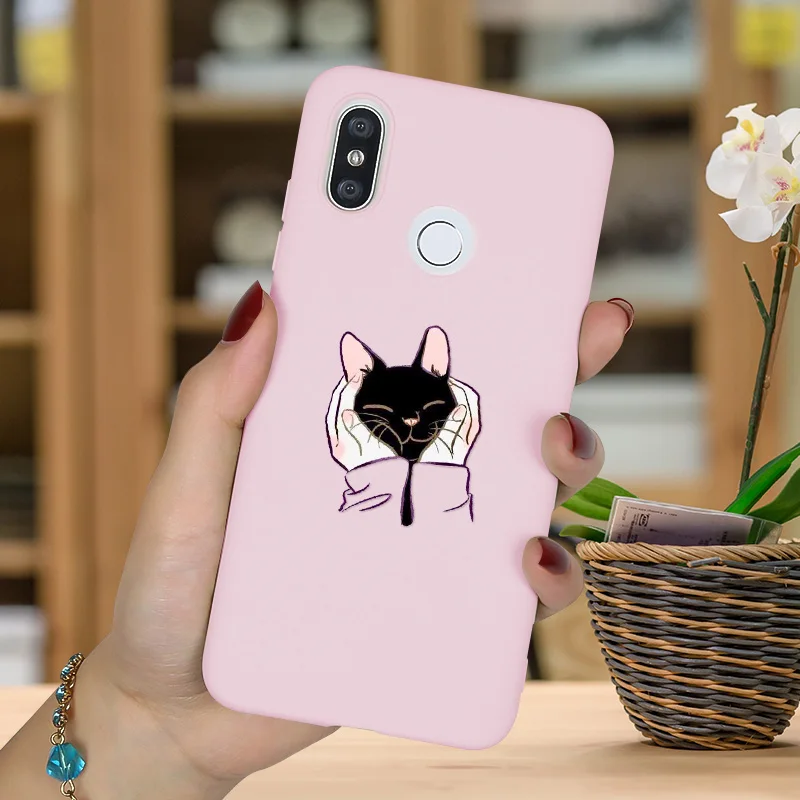 CCFSSWM Забавный мультяшный матовый Силиконовый чехол для Xiao mi Red mi Note 5 Чехол Red mi 5 Plus Note 7 6 6A PRO 5A чехол mi 8 Lite чехол s Red mi 7A - Цвет: CCFSSWM