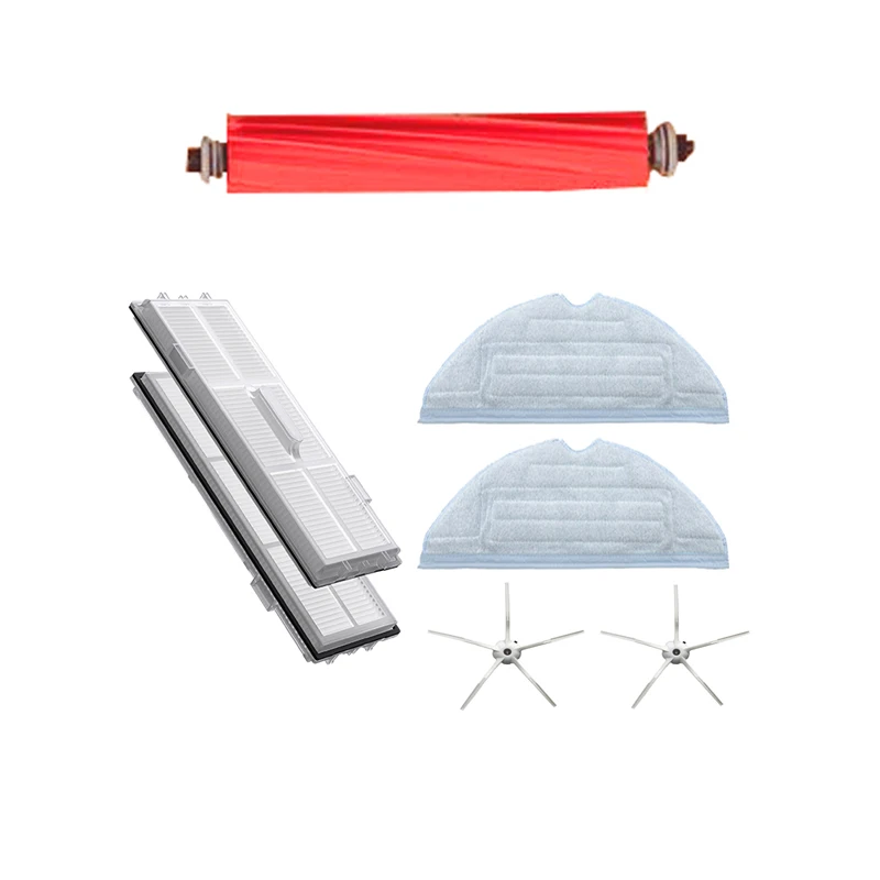 

New Microfiber Mopping Cloths Main Brush Hepa Filter for Xiaomi Roborock T7 T7S T7plus T7Splus S7 and S7Max S70 S75 Parts