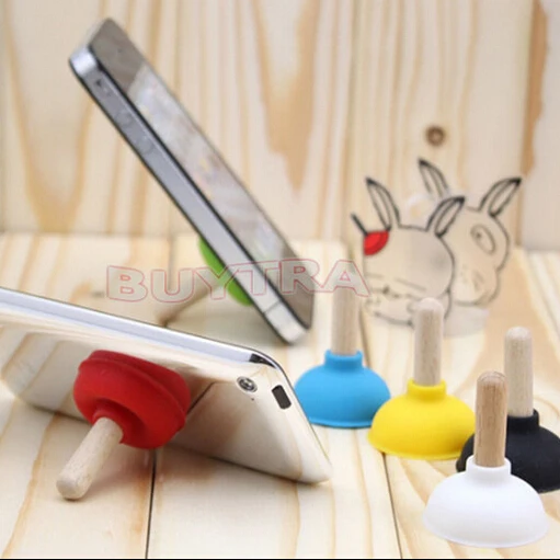 6 шт Мини плунжера телефон держатель сотового телефона с зарядным устройством