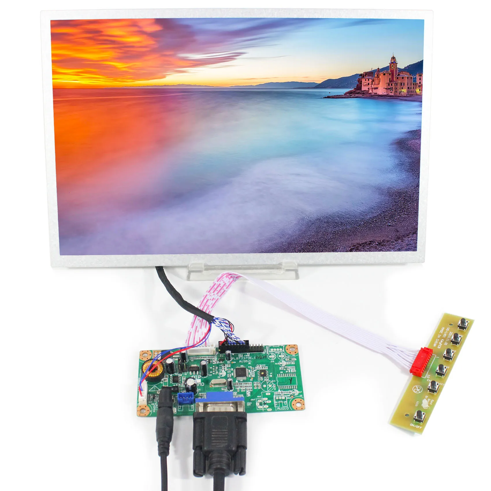 

VGA LCD Controller Board 12.1 in G121EAN01.1 1280X800 LCD Screen64