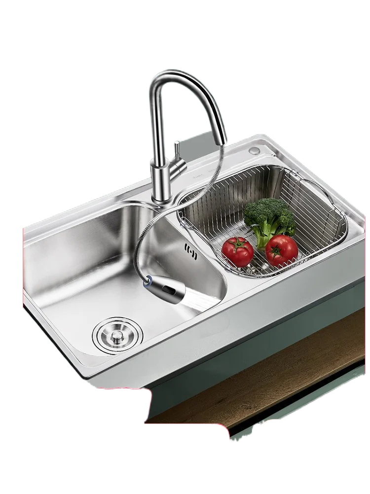 Домашняя раковина толстая из нержавеющей стали 304 и Одиночная кухонная