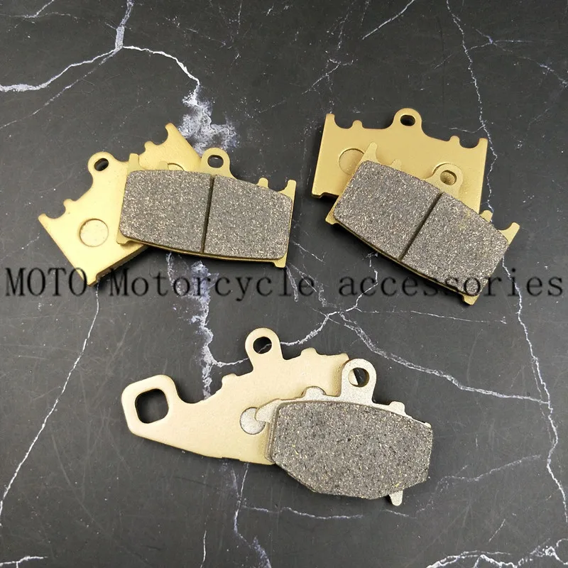 

Motorcycle Parts Front & Rear Brake Pads Kit For KAWASAKI ZZR400 ZX400 N 1993-1999 ZX 6R 9R 600 400 ZX600F ZX9R Brake Disc Pad