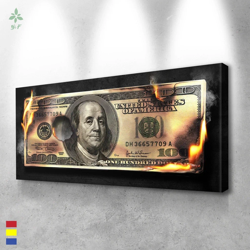 

Benji's To Burn Oil Painting Print On Canvas Artwork Indoor Decoration