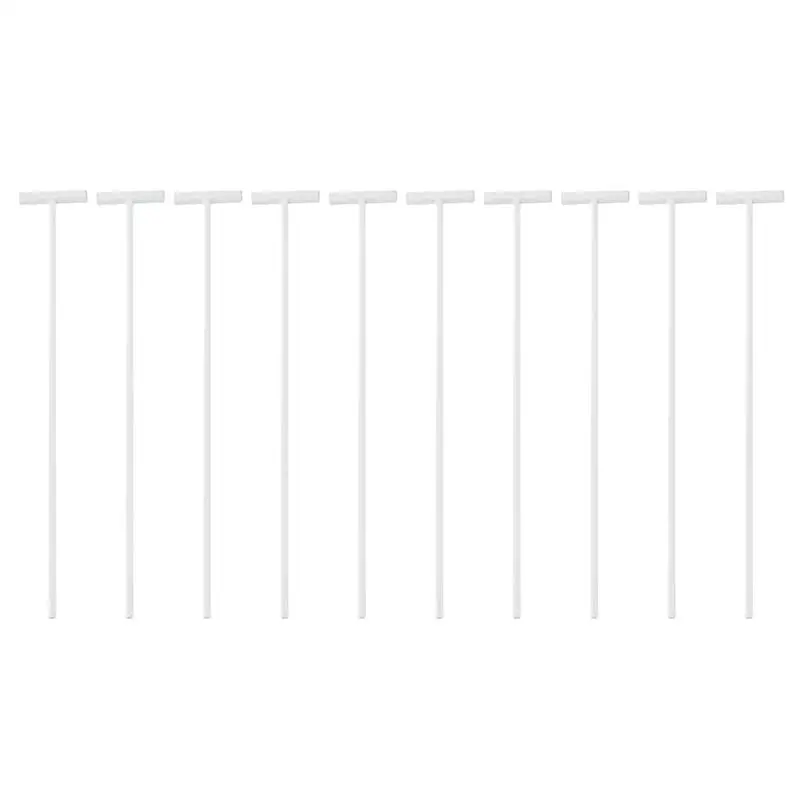 10 шт. железные стержни для дверей птиц металлические съемные композитные