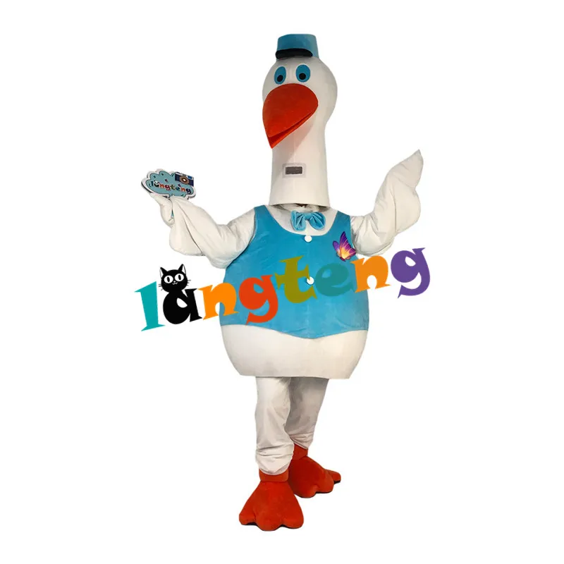 

1090 Ibises Mascot Costume Wholesale Cartoon Performance Soft Fancy Dress For Adults