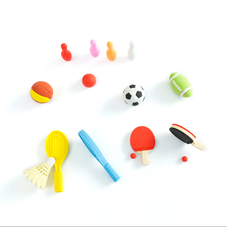 Милые Kawaii животные еда девушки макияж шарики Овощной десерт карандаш школьные