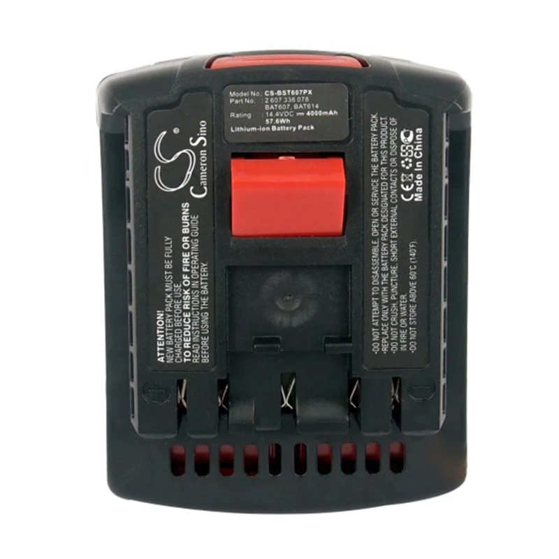 

Cameron Sino Battery for Bosch 2 607 336 077 BAT607 BAT614 fits GDR 14.4 V-LI 1080-LI PB360S Power Tools Replacement battery