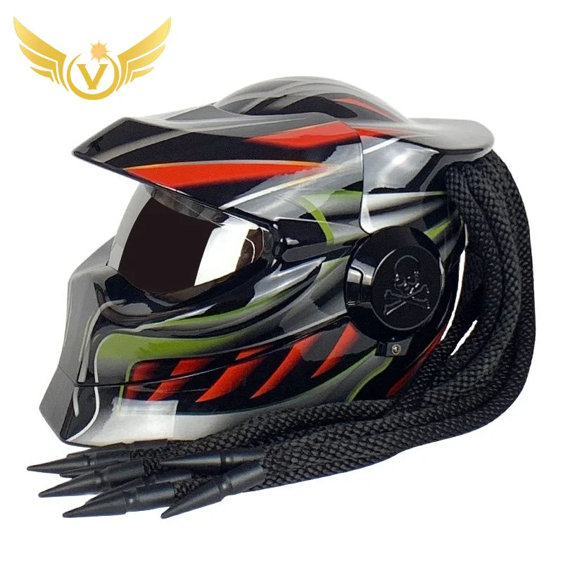 

Шлем мотоциклетный для мотокросса, защитный шлем на все лицо, аксессуары для профессионалов Wildfire Braid, козырек Lron Warrior