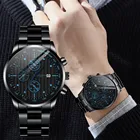 Часы наручные S  imple ультратонкие, модные золотистые люксовые механические наручные часы из ажурной стали в стиле ретро, минималистский стиль
