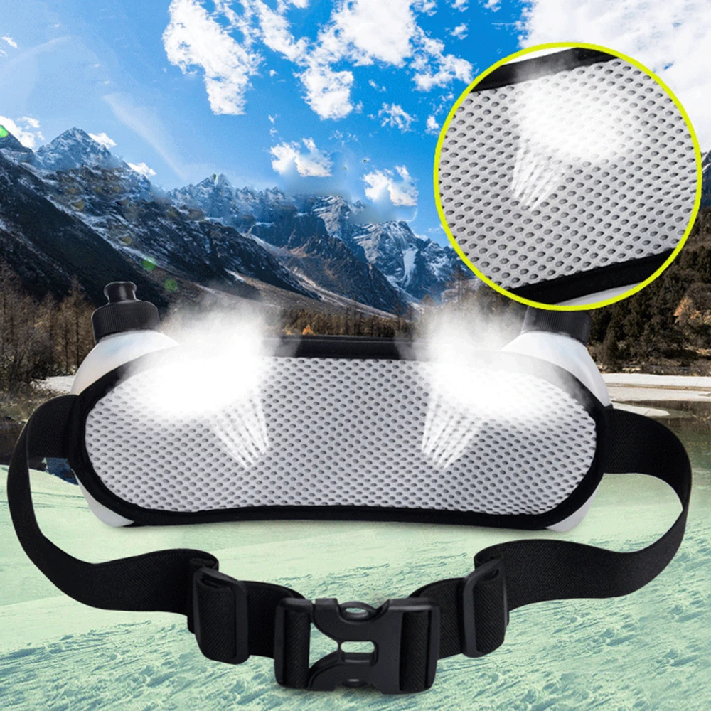 Хлопковые сумки для бега поясная уличная спортивная женская сумка с двойной