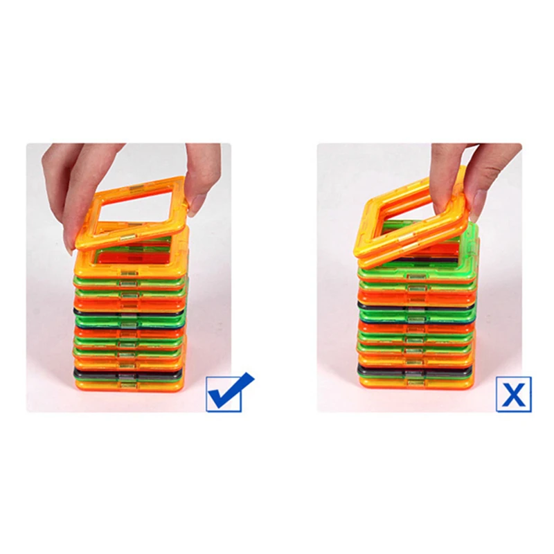 Качественный большой размер Магнитный конструктор набор для строительства